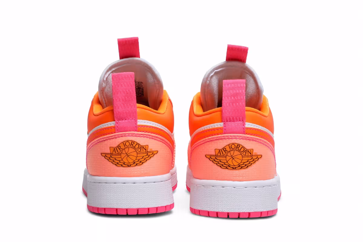 Air Jordan 1 Low Utility GS Crimson Pulse, view 7