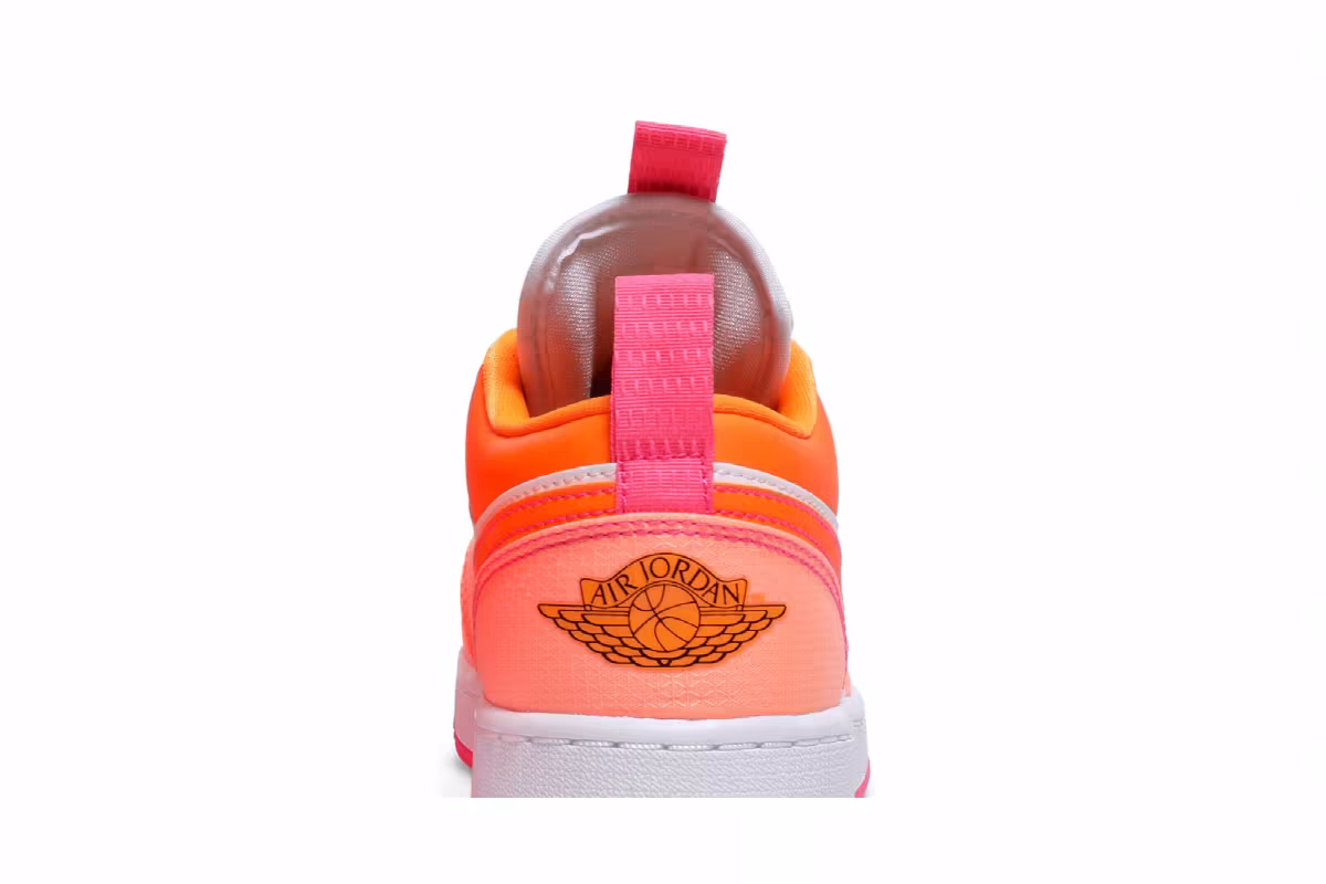Air Jordan 1 Low Utility GS Crimson Pulse, view 8