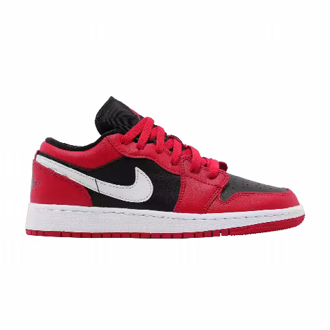 Air Jordan 1 Low GS 'Black Very Berry'