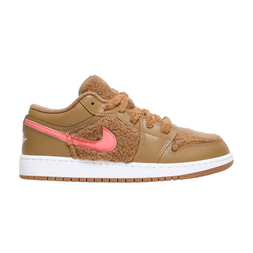 Air Jordan 1 Low Utility GS Teddy Bear