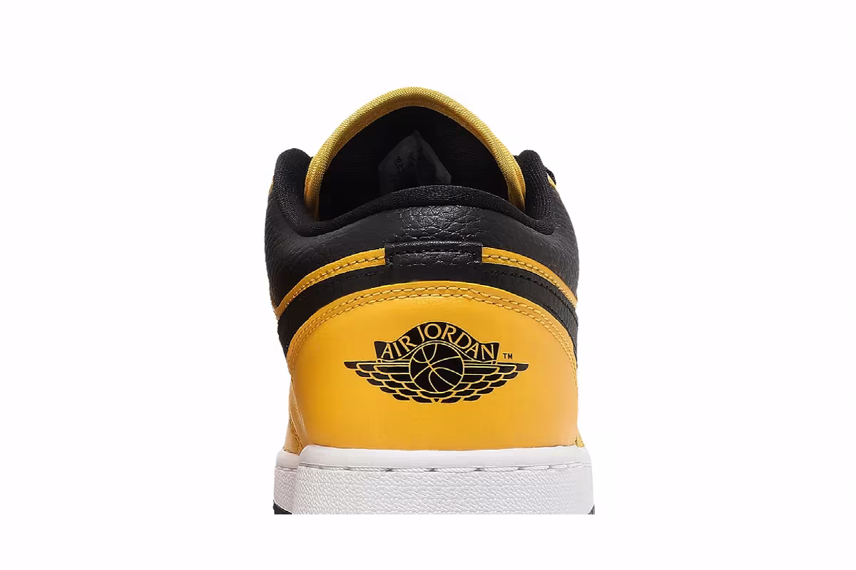 Air Jordan 1 Low GS University Gold Black, view 8