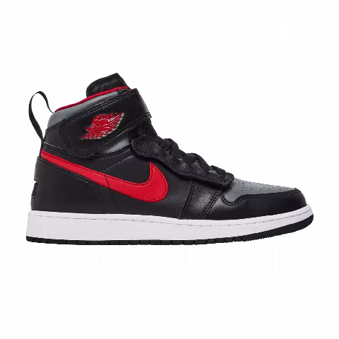 Air Jordan 1 High FlyEase GS 'Smoke Grey Gym Red'