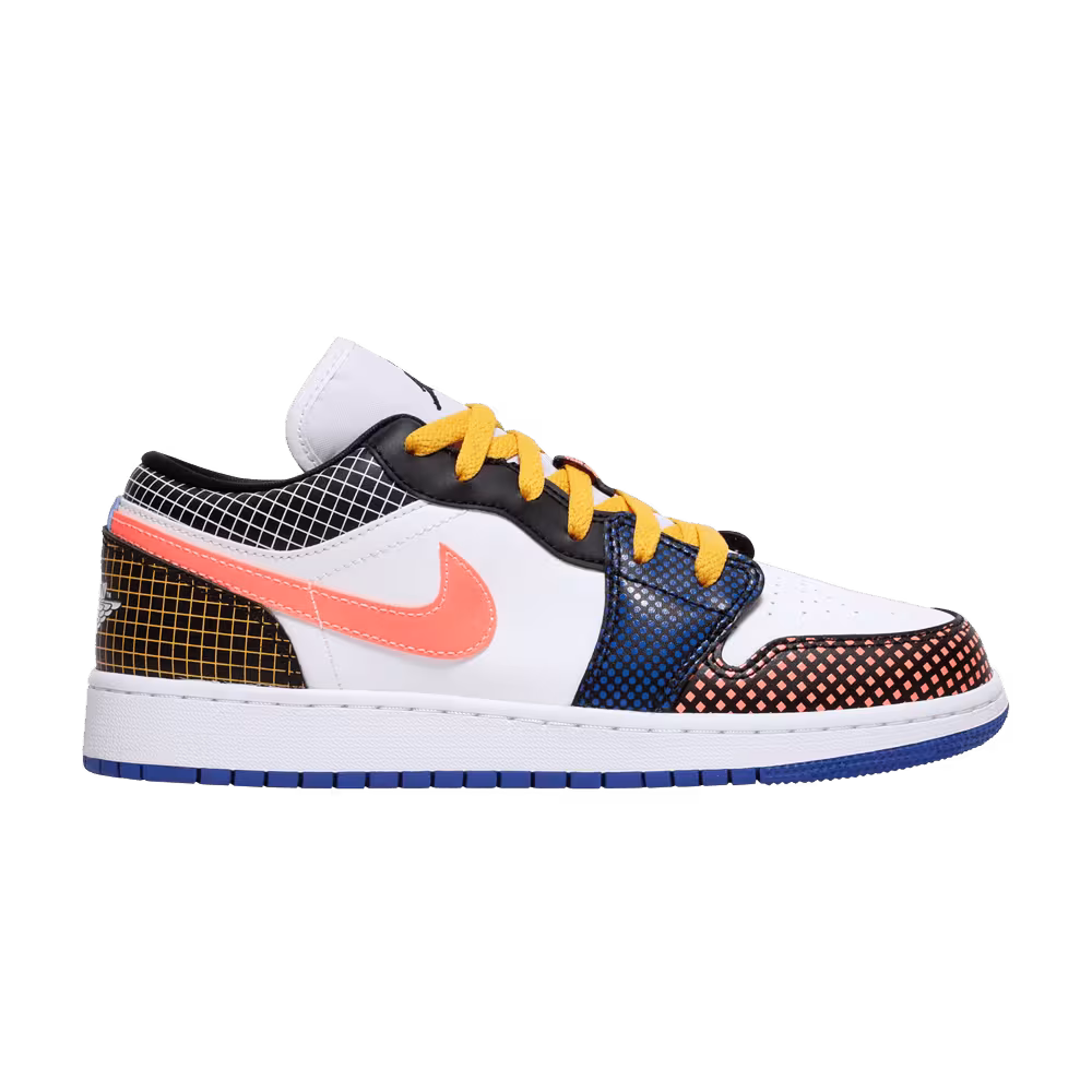 Air Jordan 1 Low MMD BG Multi Grid