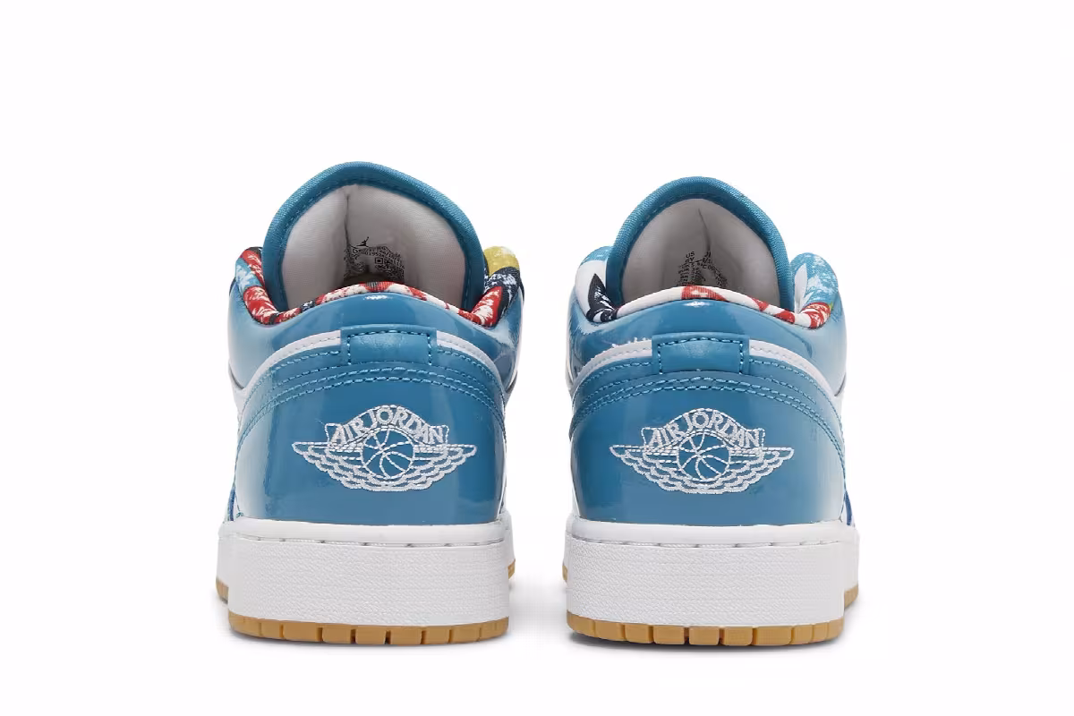 Air Jordan 1 Low SE GS Barcelona, view 7