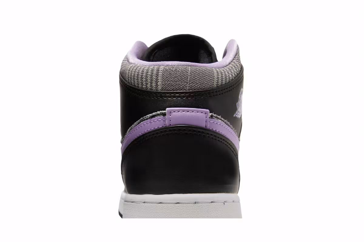 Air Jordan 1 Mid SE GS Houndstooth, view 8