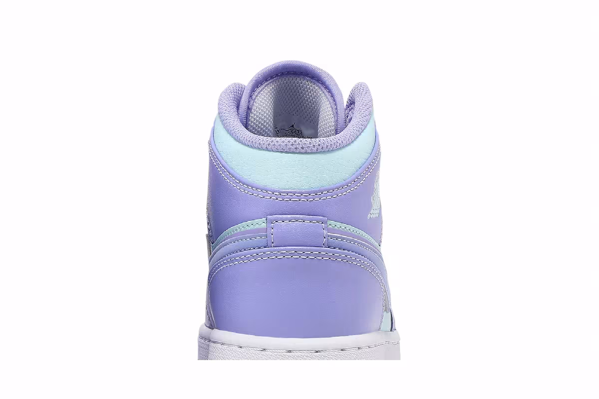 Air Jordan 1 Mid GS Purple Pulse, view 8