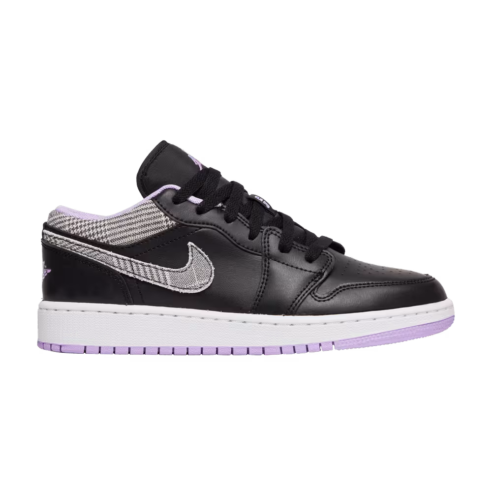 Air Jordan 1 Low SE GS Houndstooth