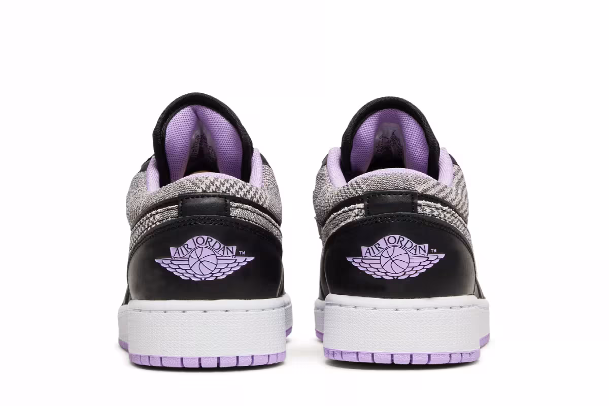 Air Jordan 1 Low SE GS Houndstooth, view 7
