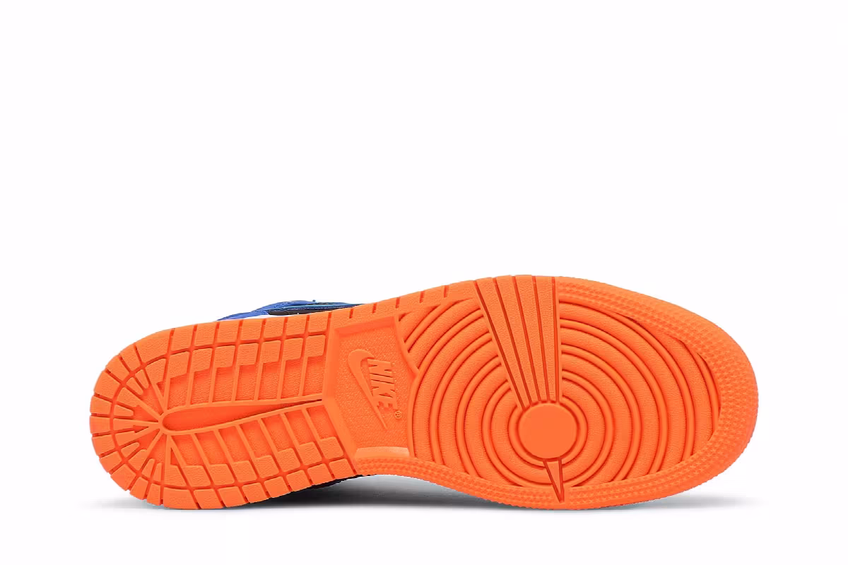 Air Jordan 1 Mid GS Racer Blue, view 5