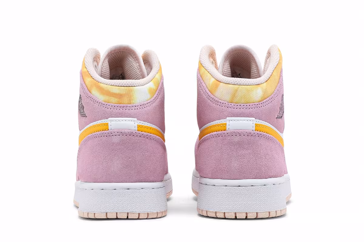Air Jordan 1 Mid SE GS Arctic Pink, view 7