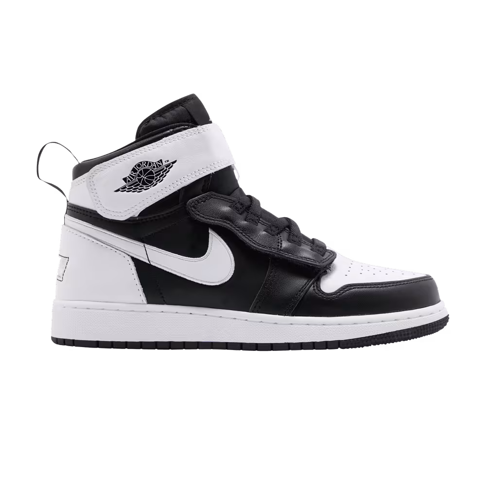 Air Jordan 1 High FlyEase GS Black White