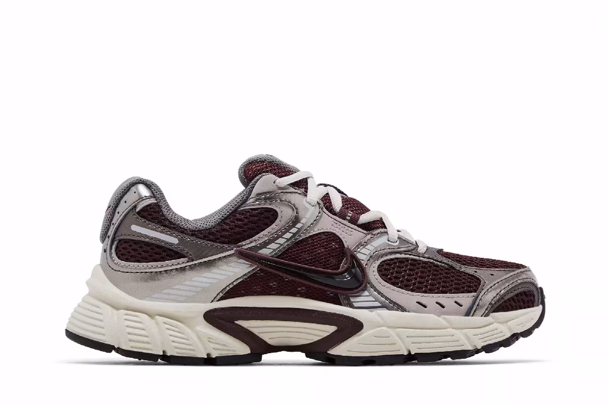 Women's Nike V5 RNR Burgundy Crush Light Orewood Brown, view 2