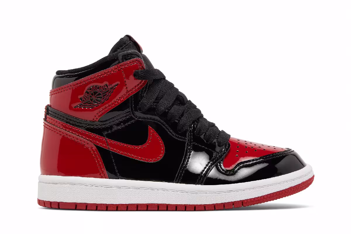 Air Jordan 1 High OG PS Patent Bred, view 2