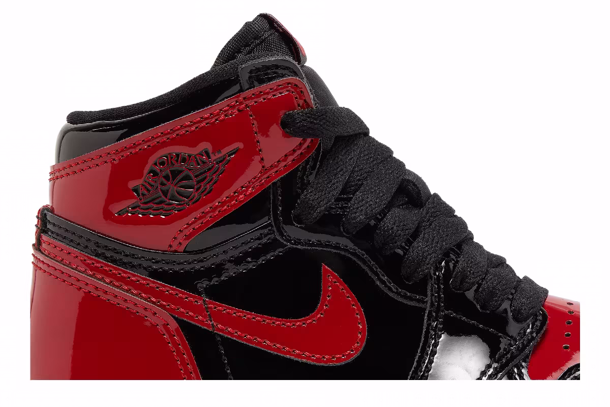 Air Jordan 1 High OG PS Patent Bred, view 3
