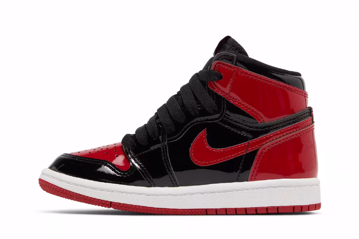 Air Jordan 1 High OG PS Patent Bred, view 4
