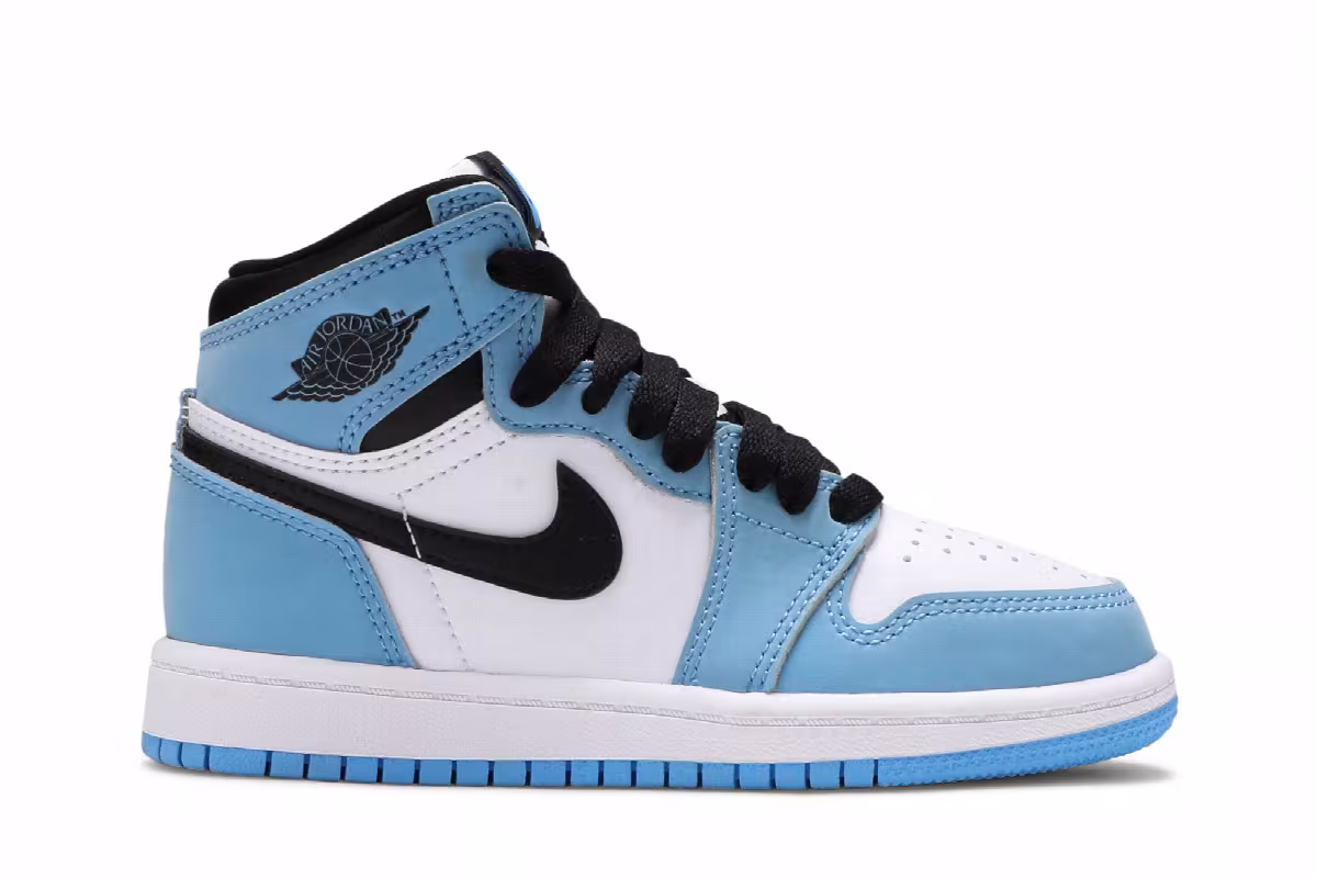 Air Jordan 1 High OG PS University Blue, view 2