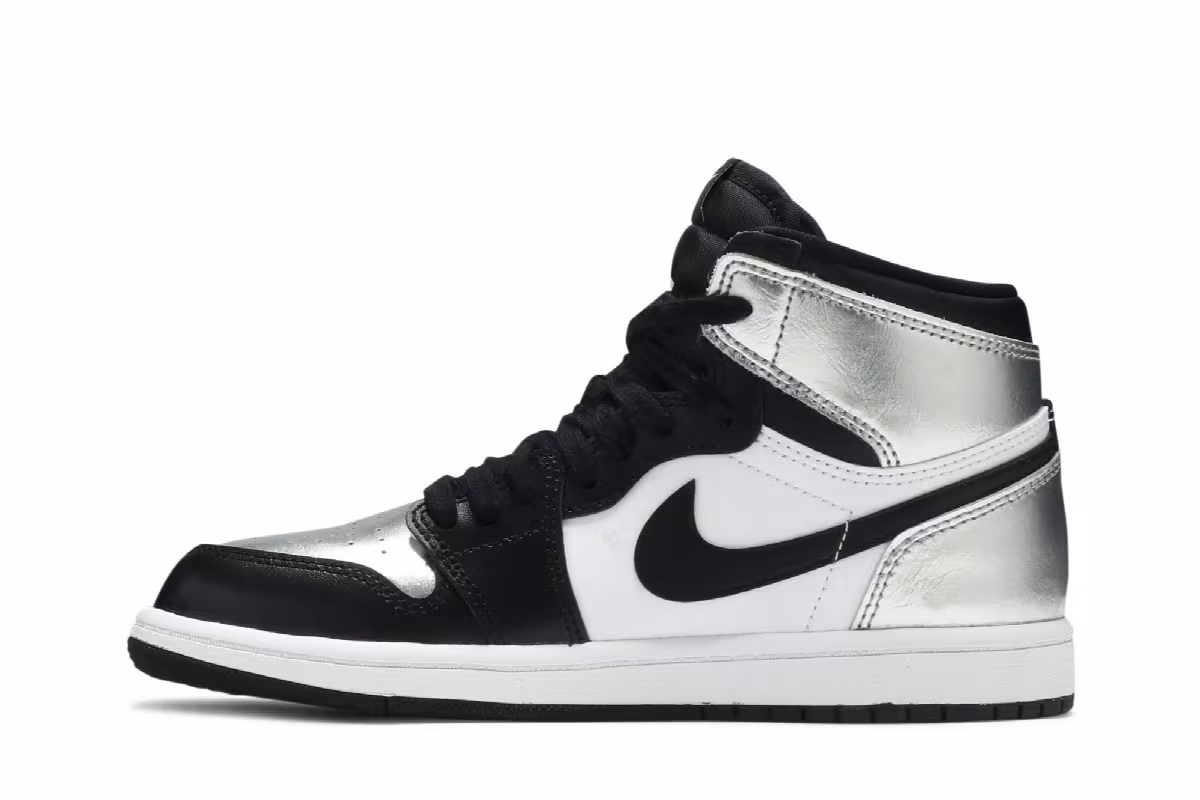 Air Jordan 1 High OG PS Silver Toe, view 4