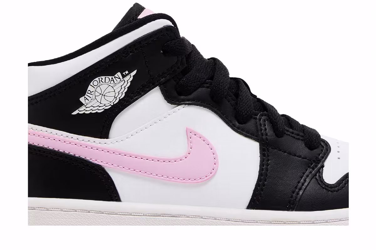 Air Jordan 1 Mid PS White Light Arctic Pink, view 3