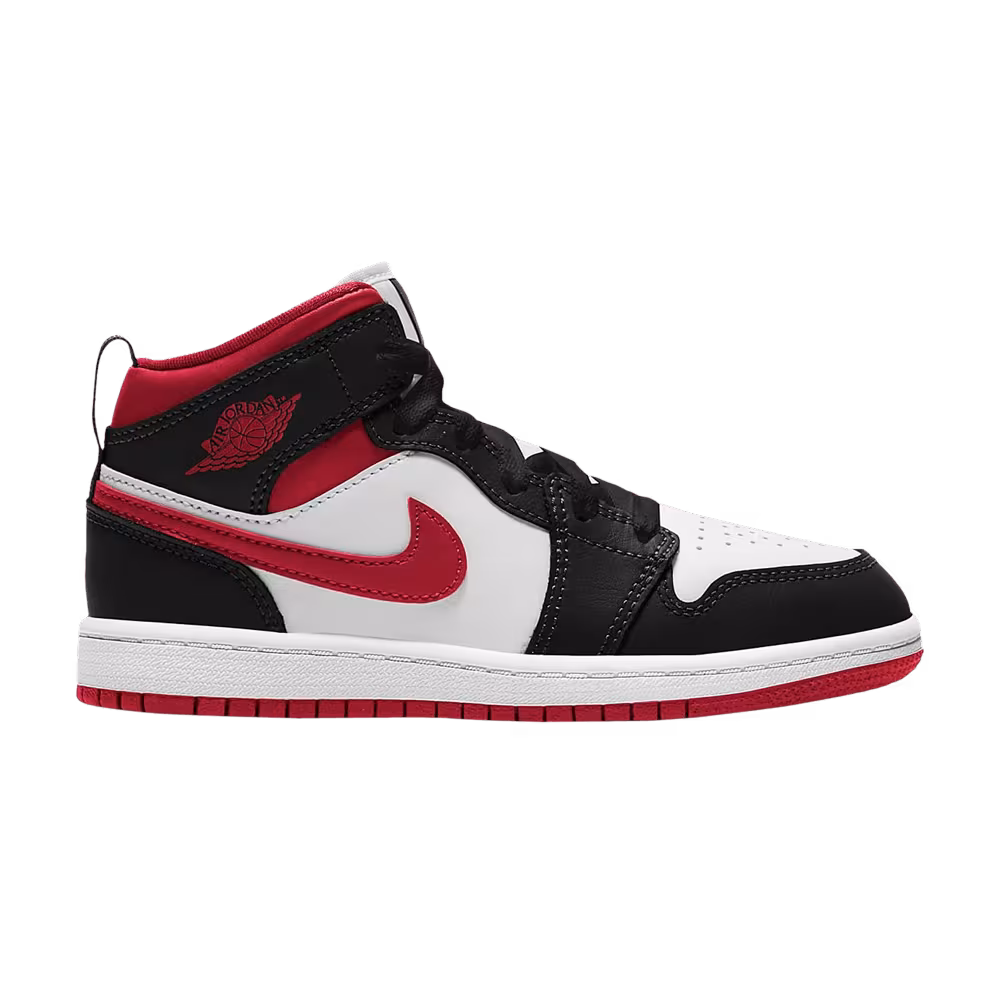 Air Jordan 1 Mid PS Black Gym Red