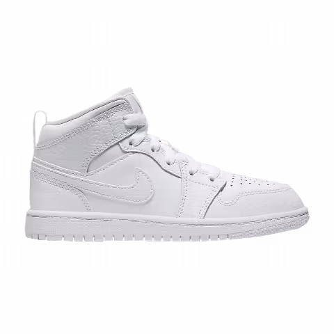 Air Jordan 1 Mid PS 'Triple White' 2021
