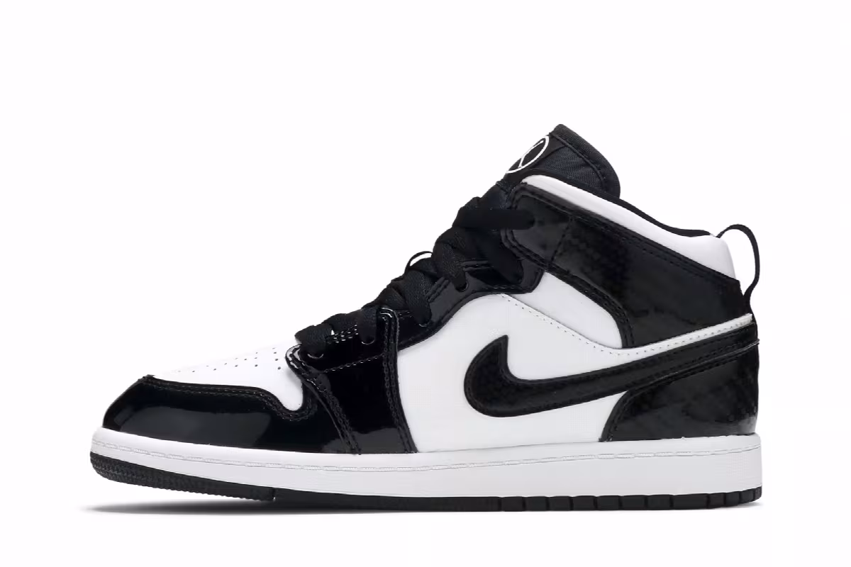Air Jordan 1 Mid SE PS All Star 2021, view 4