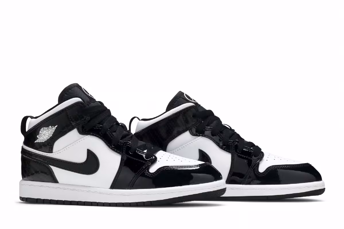 Air Jordan 1 Mid SE PS All Star 2021, view 9