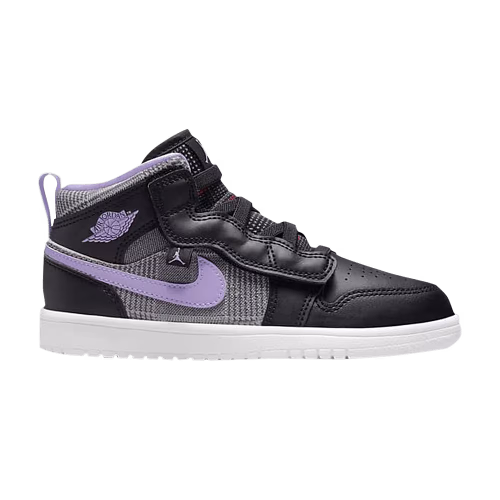 Air Jordan 1 Mid ALT SE PS Houndstooth