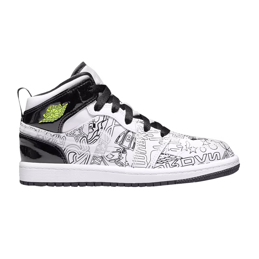 Air Jordan 1 Mid SE PS DIY