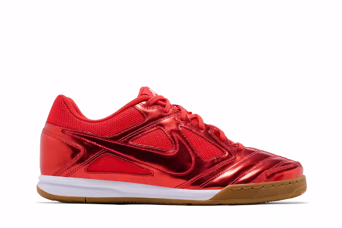 Nike Gato LV8 Metallic Light Crimson, view 2