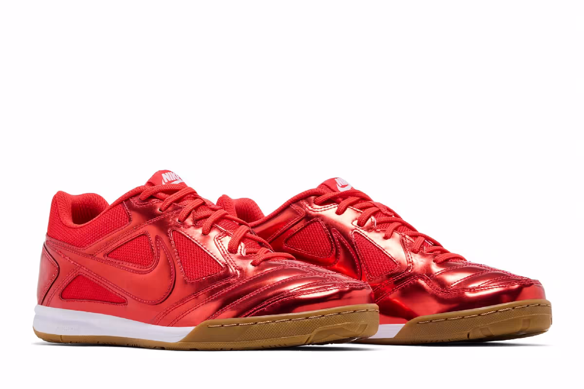Nike Gato LV8 Metallic Light Crimson, view 9