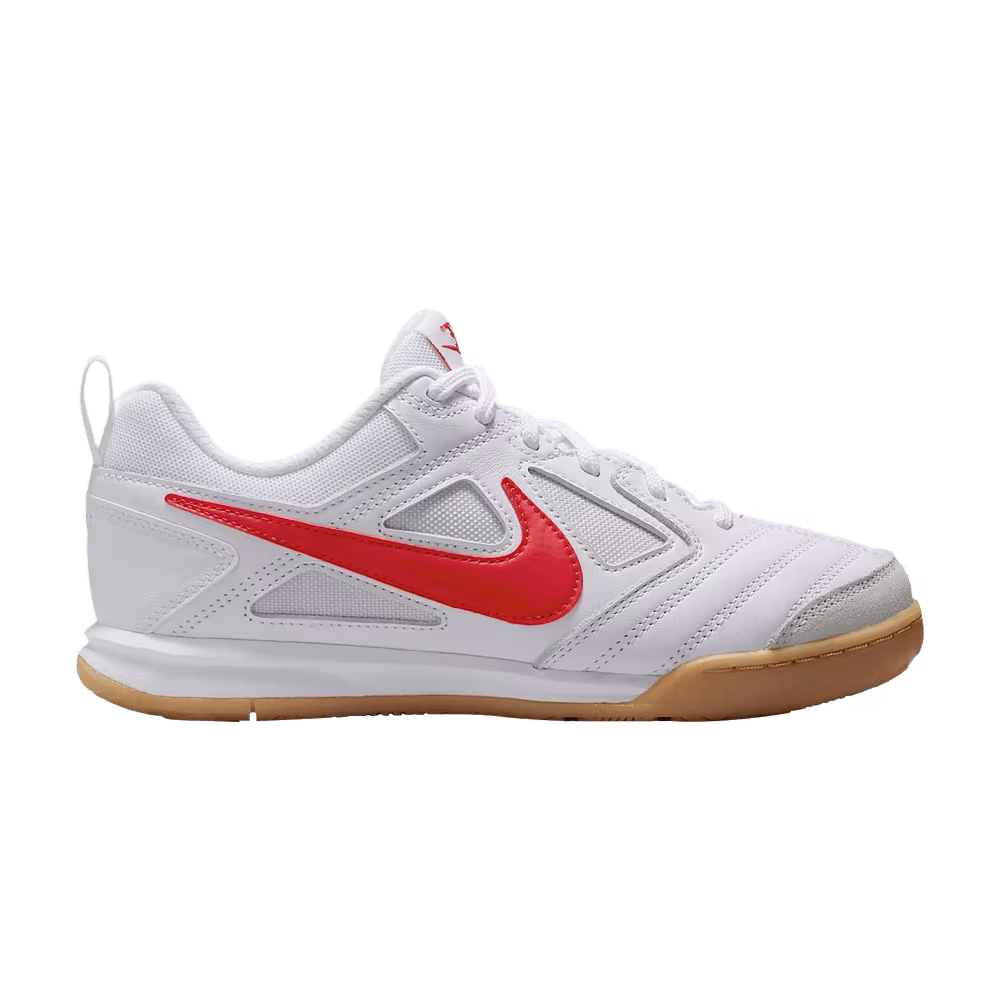 Nike Gato GS White University Red Gum