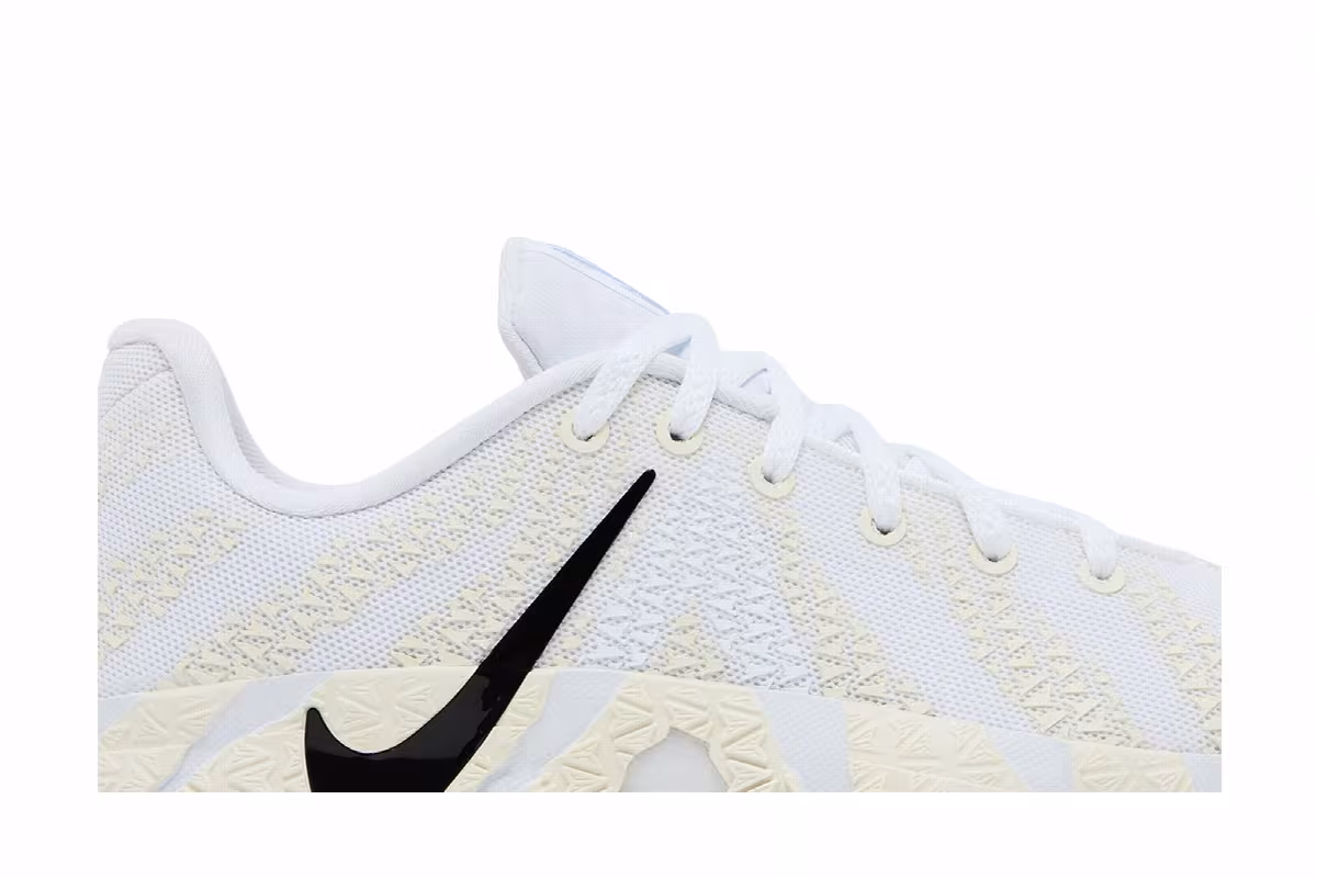 Nike Ja 3 GS White and Coconut Milk, view 3