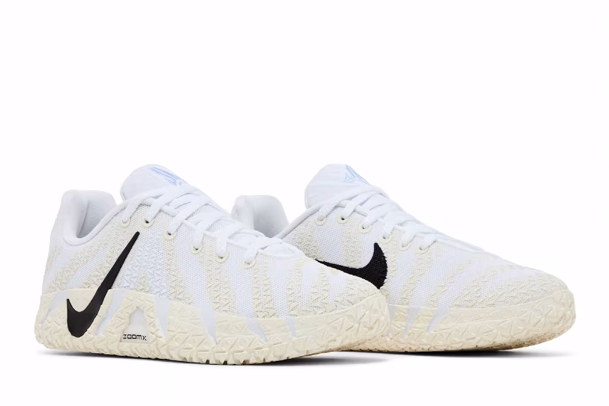 Nike Ja 3 GS White and Coconut Milk, view 9