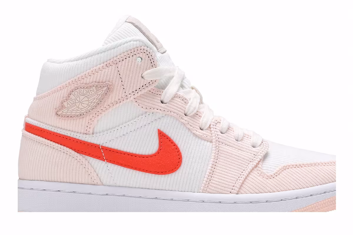 Women's Air Jordan 1 Mid SE Corduroy, view 3
