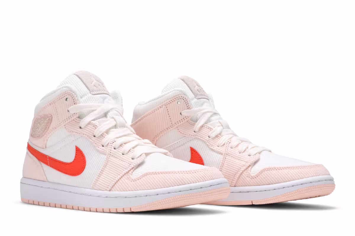 Women's Air Jordan 1 Mid SE Corduroy, view 9