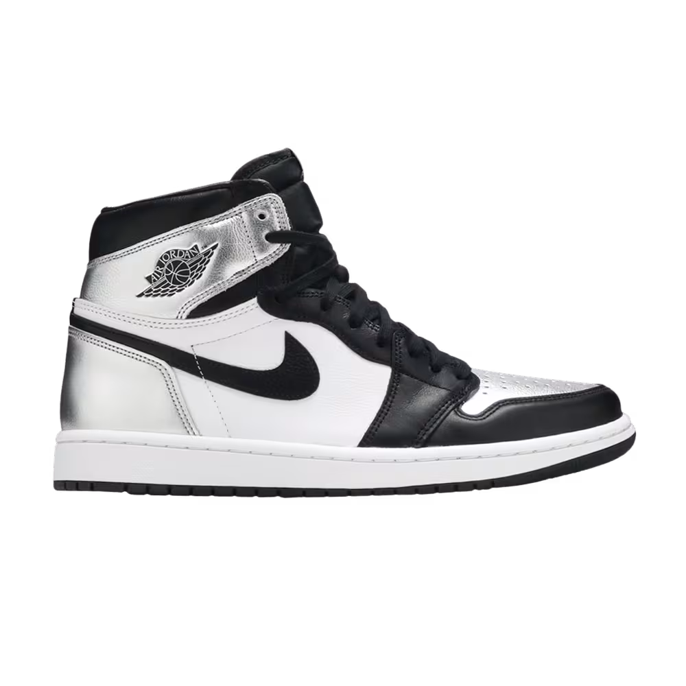 Women's Air Jordan 1 High OG Silver Toe