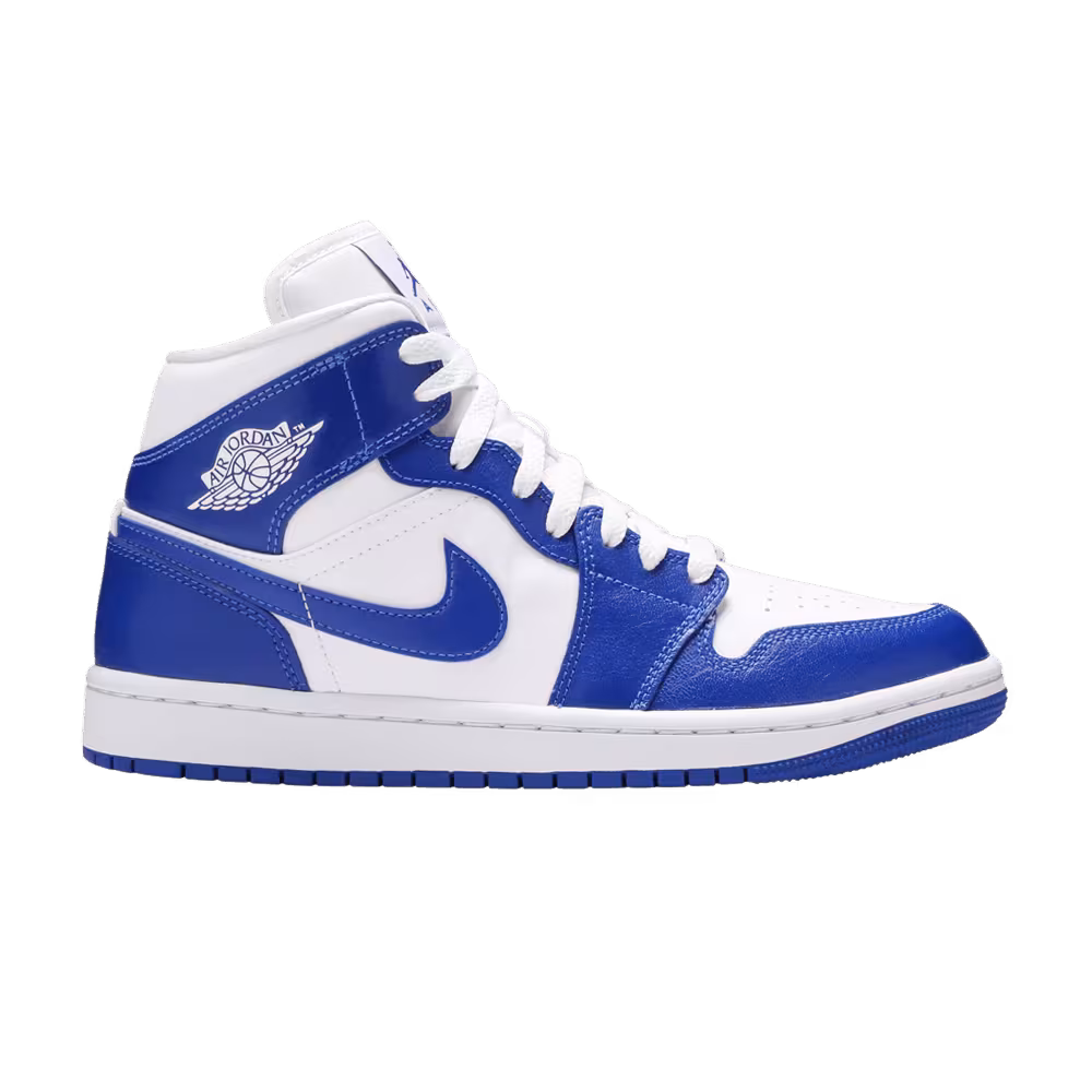 Women's Air Jordan 1 Mid Kentucky Blue