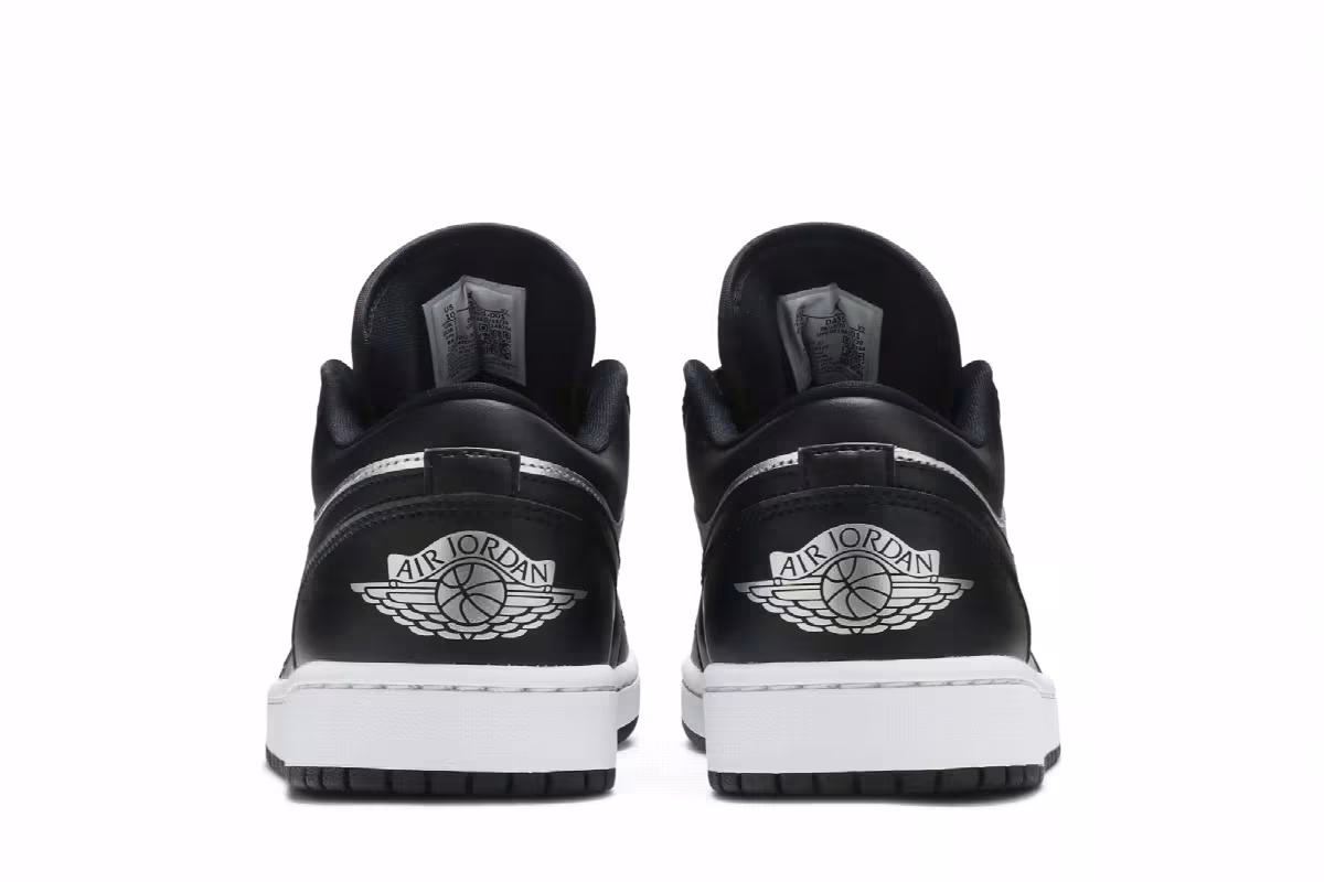 Women's Air Jordan 1 Low SE Silver Toe, view 7