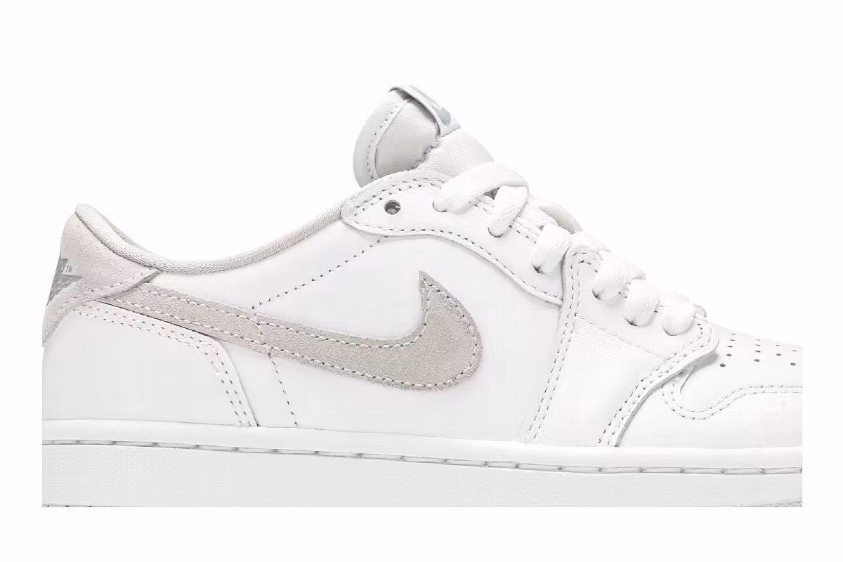 Women's Air Jordan 1 Low OG Neutral Grey 2021, view 3