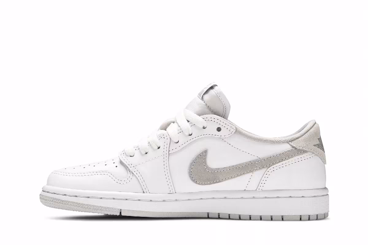 Women's Air Jordan 1 Low OG Neutral Grey 2021, view 4