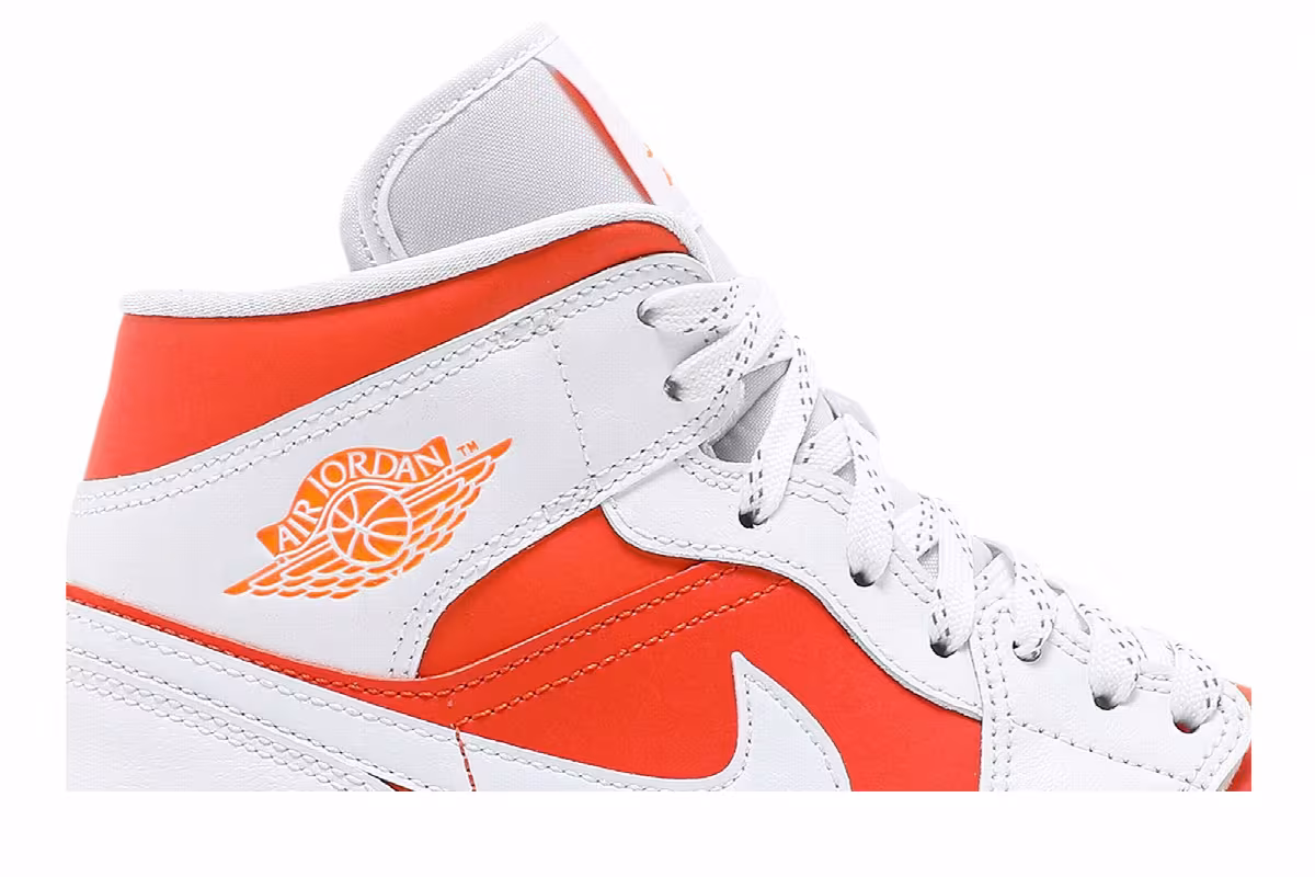 Women's Air Jordan 1 Mid SE Bright Citrus, view 3