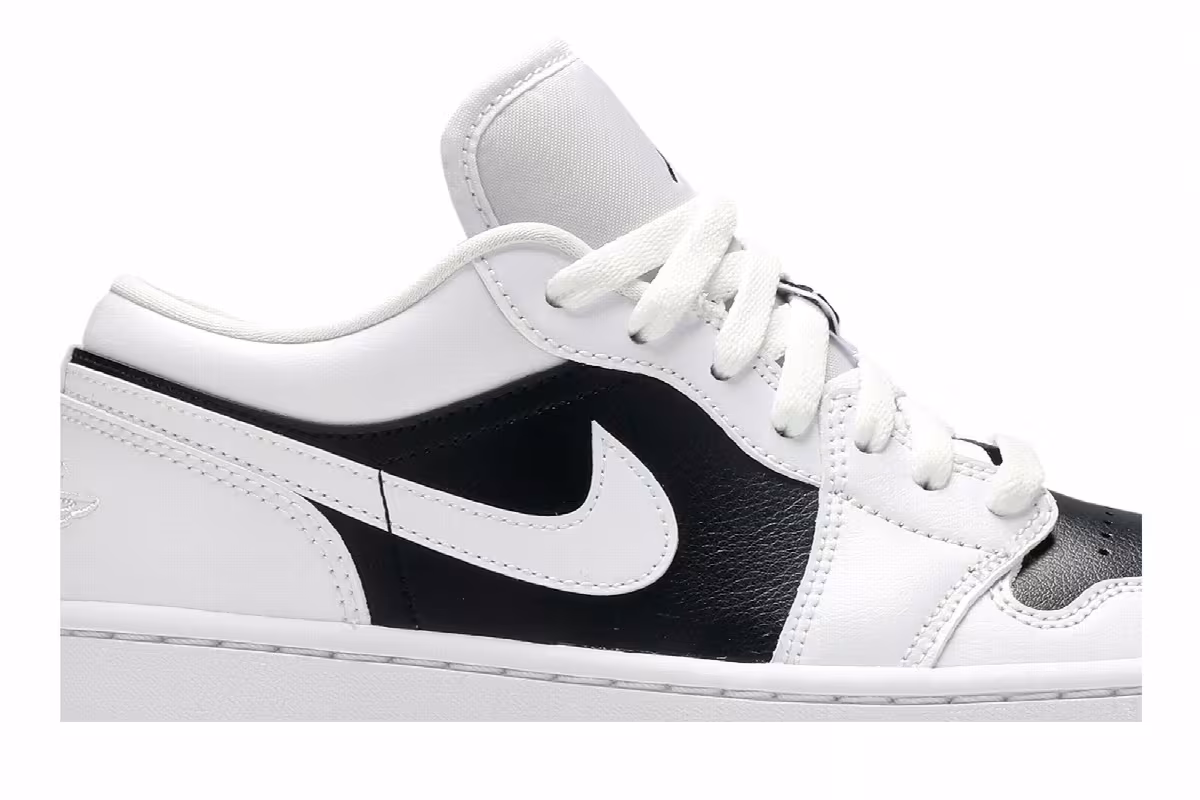 Women's Air Jordan 1 Low Panda, view 3