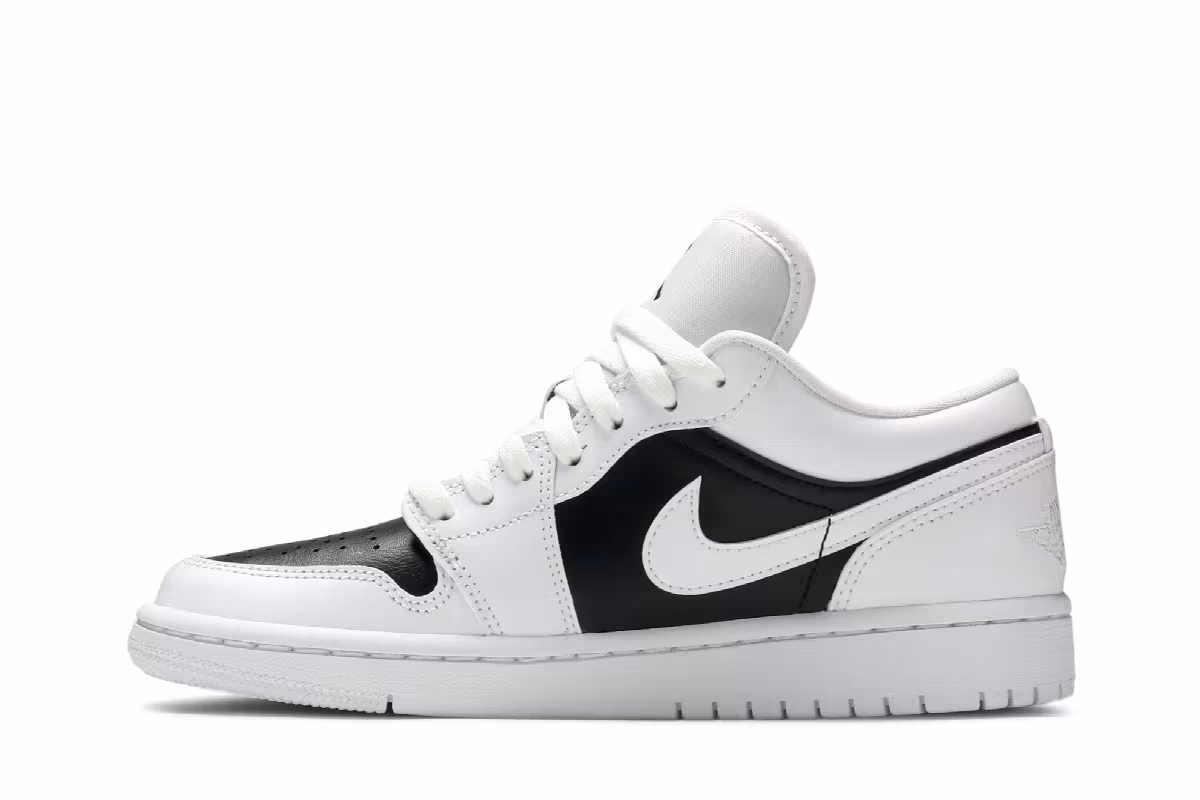 Women's Air Jordan 1 Low Panda, view 4