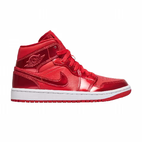 Wmns Air Jordan 1 Mid SE 'University Red Pomegranate'