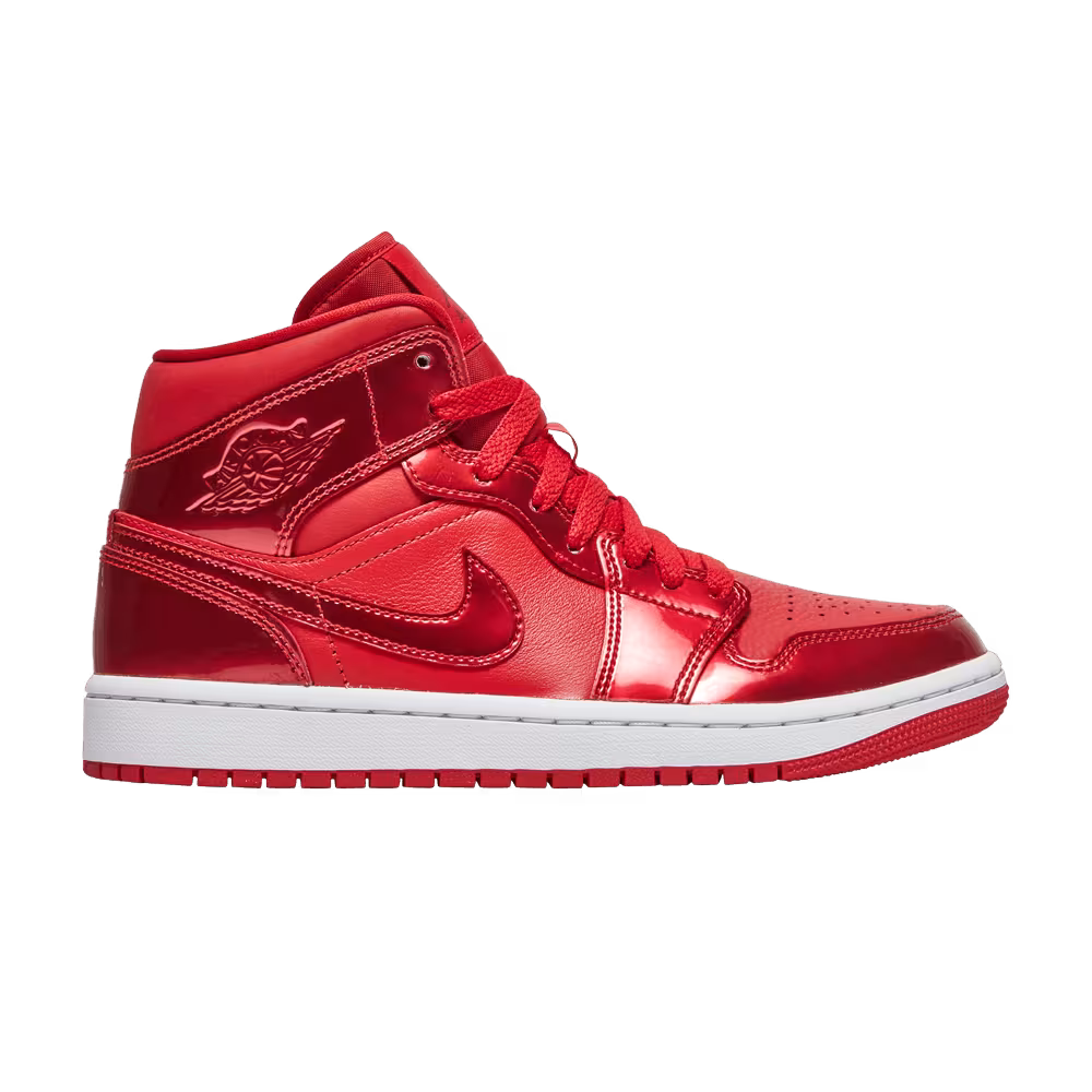 Women's Air Jordan 1 Mid SE University Red Pomegranate