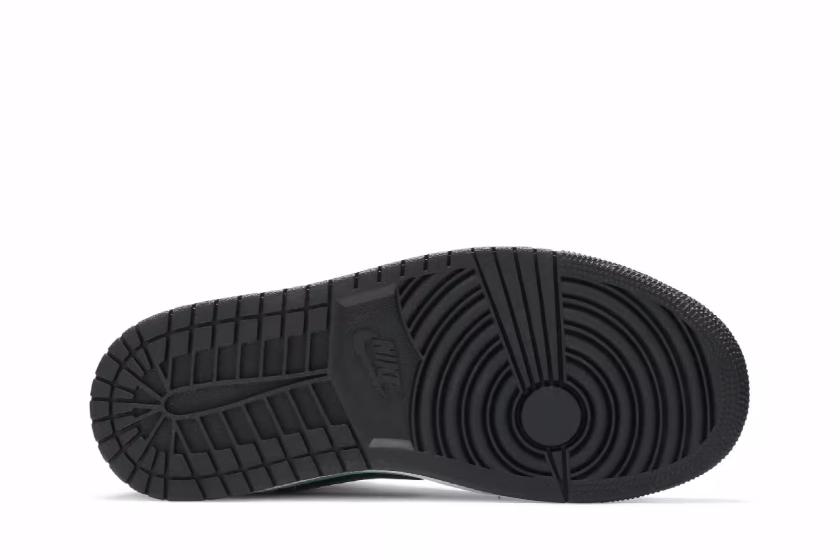 Women's Air Jordan 1 Mid Aqua Black, view 5