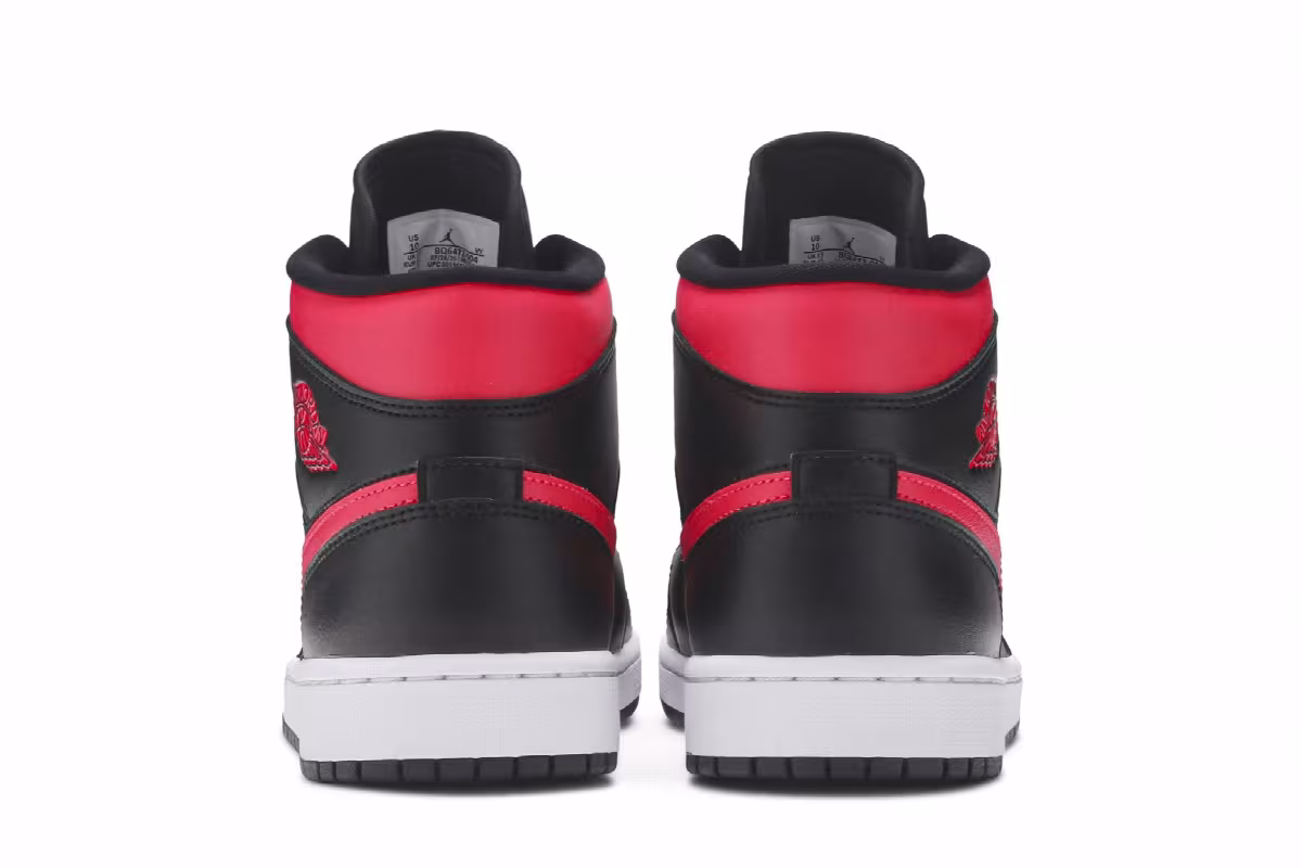Women's Air Jordan 1 Mid Siren Red, view 7