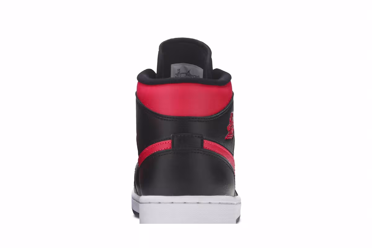 Women's Air Jordan 1 Mid Siren Red, view 8