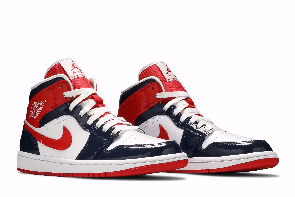 Women's Air Jordan 1 Mid Champ Colors, view 9