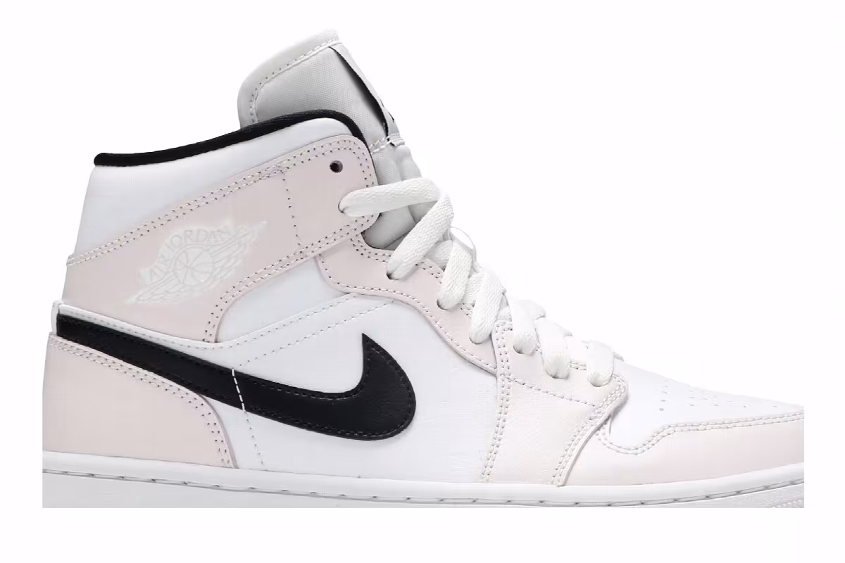 Women's Air Jordan 1 Mid Barely Rose, view 3